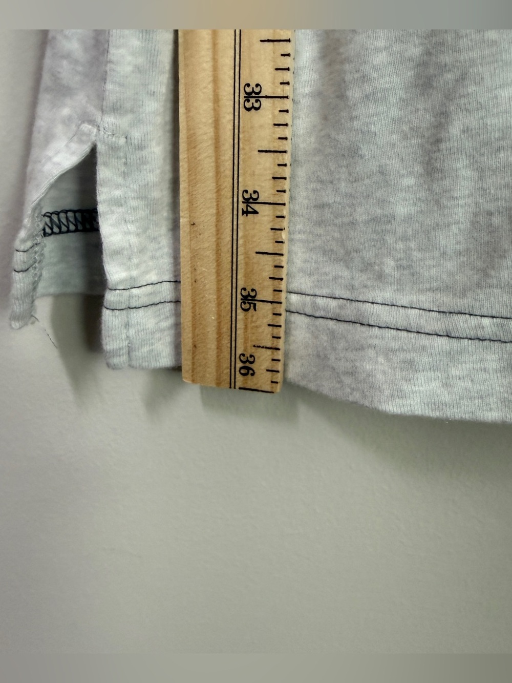 Victoria’s Secret VS Pure Cotton Sleep Shirt Nightgown Gray Black Trim Size XL - Picture 9 of 9